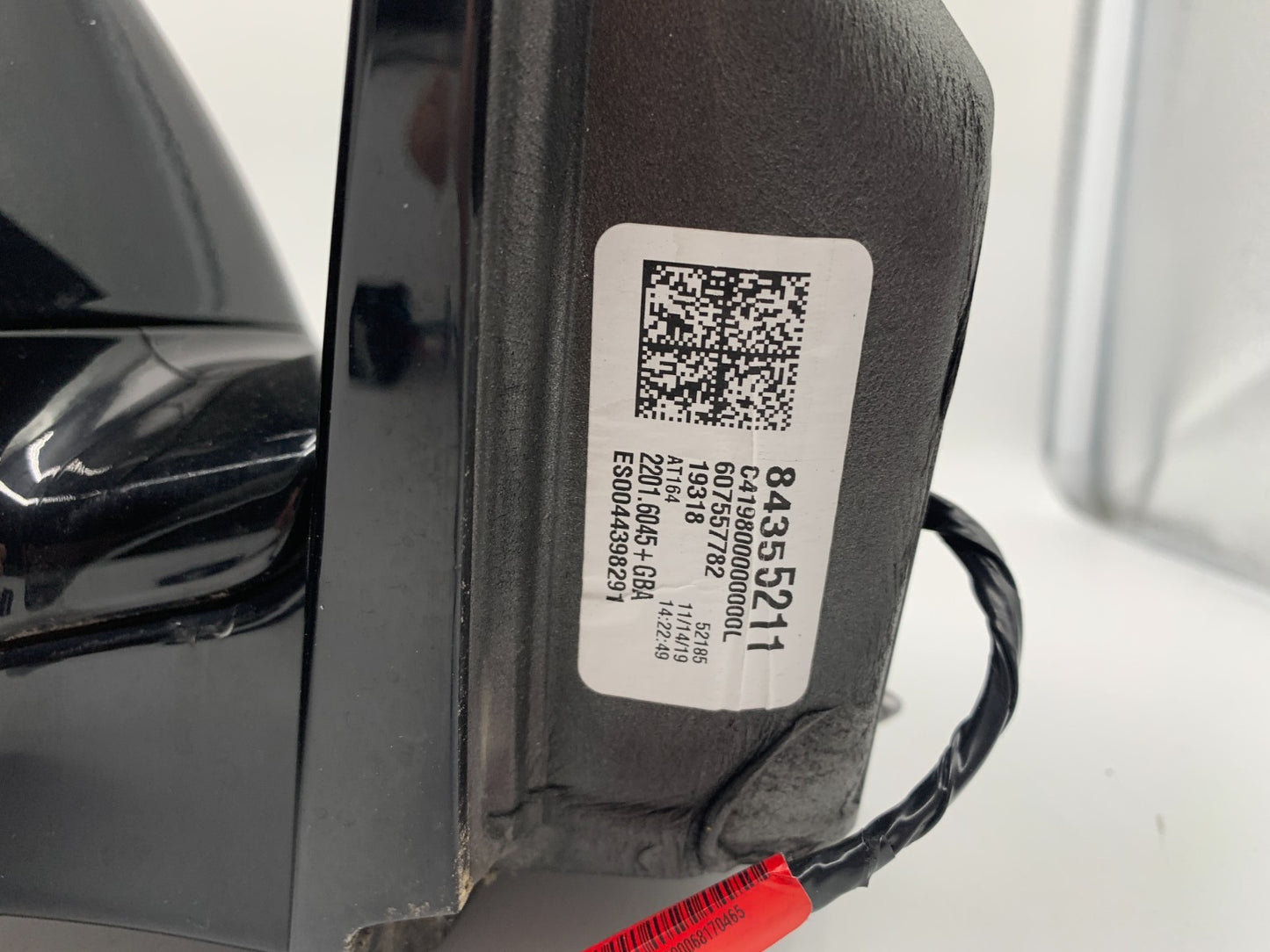 2018-2021 Chevrolet Traverse Driver Power Door Mirror Black OEM A02B56003