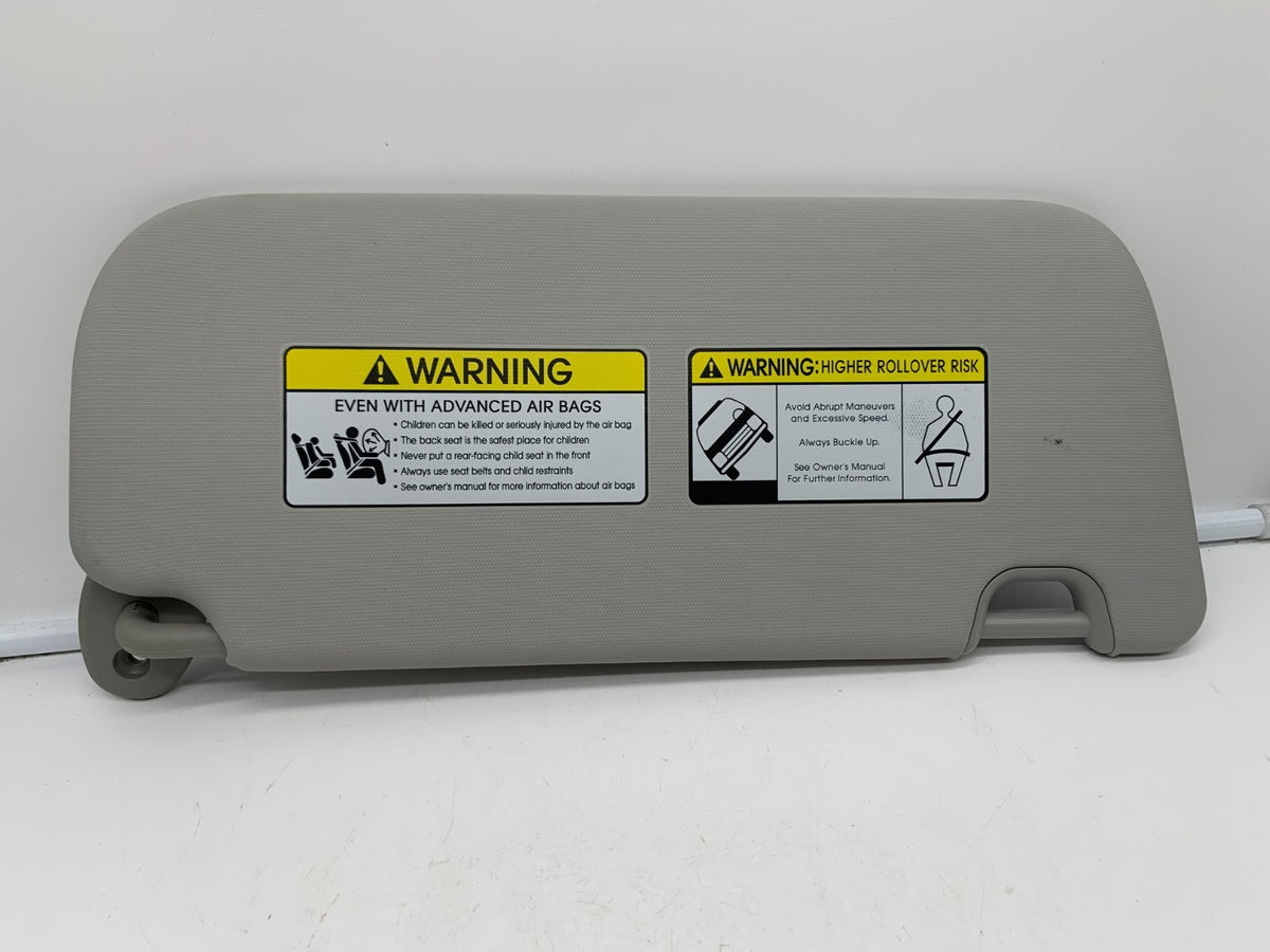 2014-2019 Kia Soul Driver Sun Visor Gray Illumination OEM C02B14057