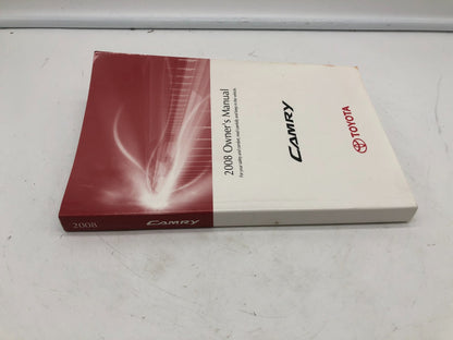 2008 Toyota Camry Owners Manual OEM A03B26006