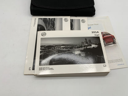 2014 Buick Regal Owners Manual Set with Case OEM B04B25015