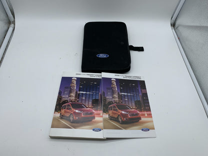 2020 Ford Transit Connect Owners Manual Set OEM C04B68008