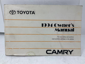 1994 Toyota Camry Owners Manual OEM M03B09007