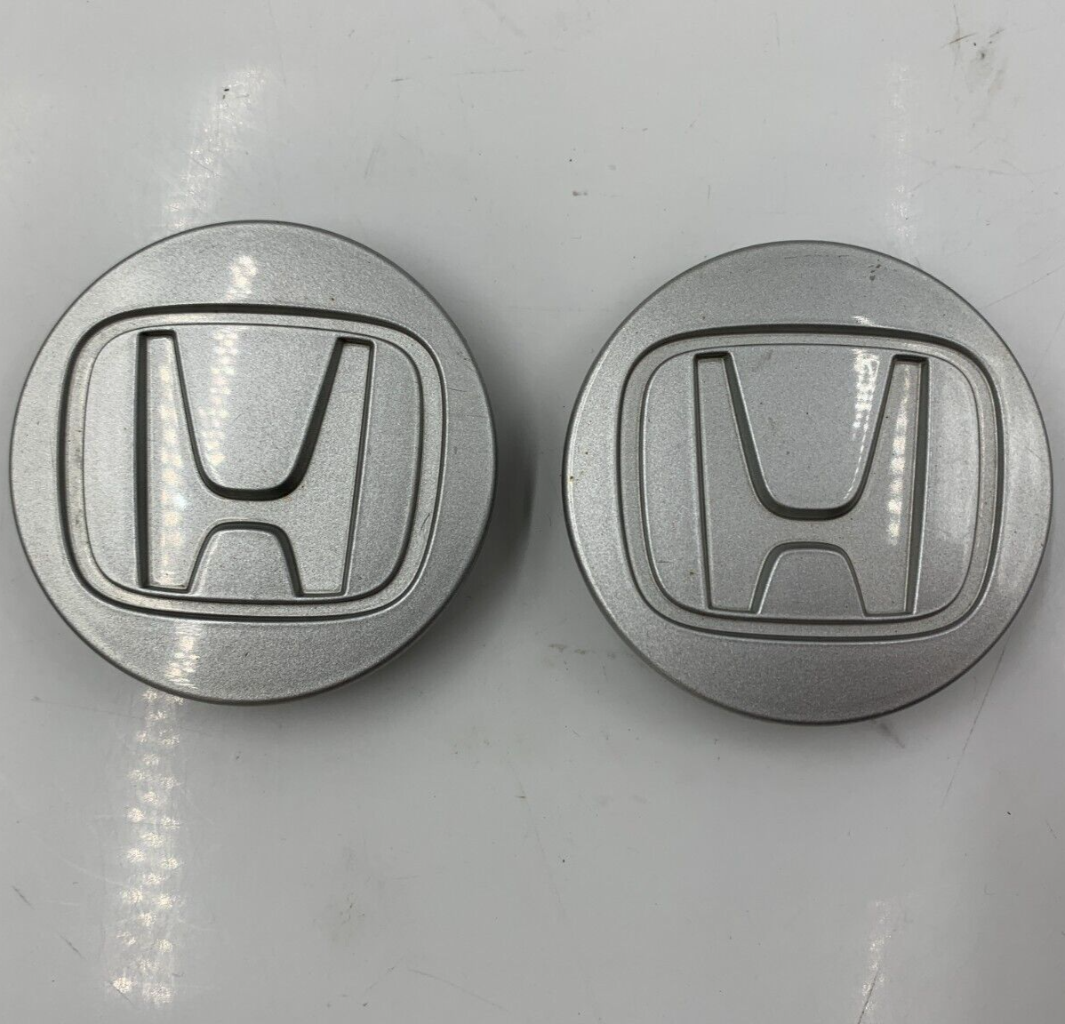 Honda Rim Wheel Center Cap Set Silver OEM B04B49004
