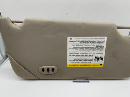 2009-2012 Ford Flex Driver Sun Visor Gray Illuminated OEM B03B17015