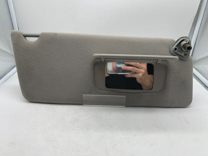 2002-2006 Toyota Camry Passenger Sun Visor Gray OEM A04B29006
