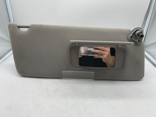 2002-2006 Toyota Camry Passenger Sun Visor Gray OEM A04B29006