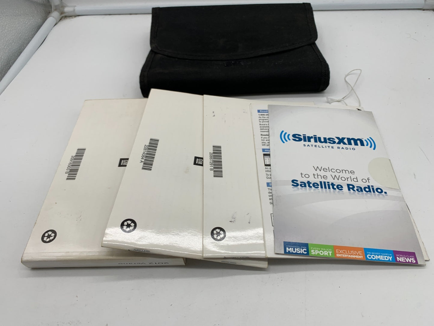 2012 Buick Verano Owners Manual Set with Case OEM A04B28005