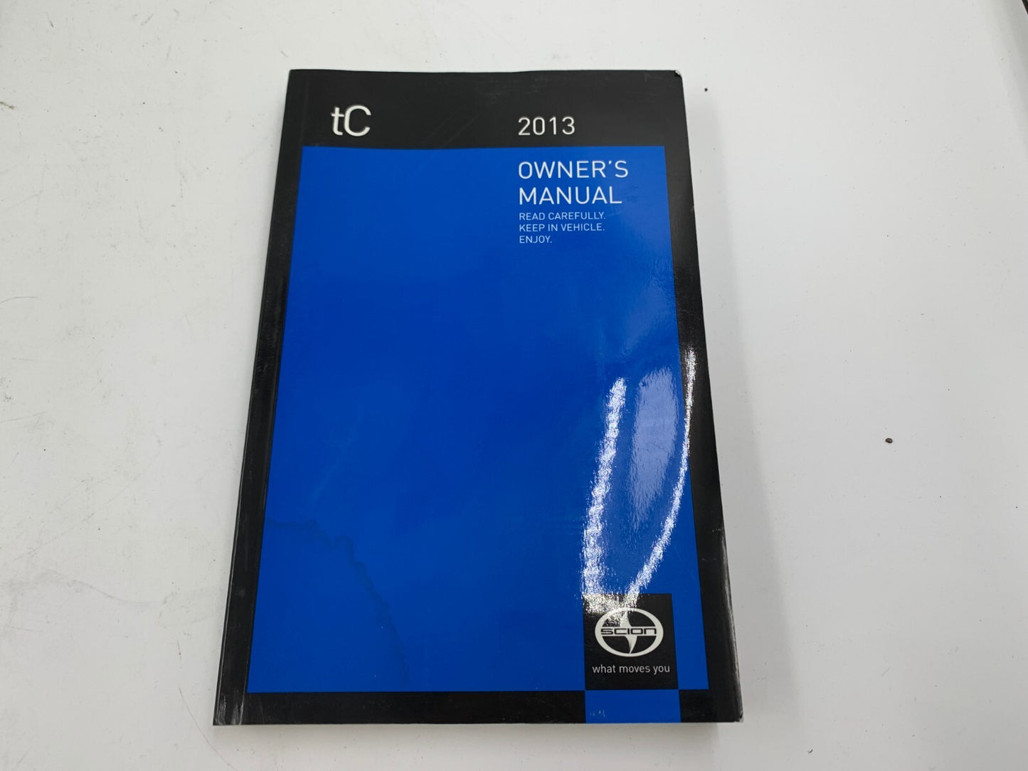 2013 Scion tC Owners Manual Set with Case OEM A02B37003