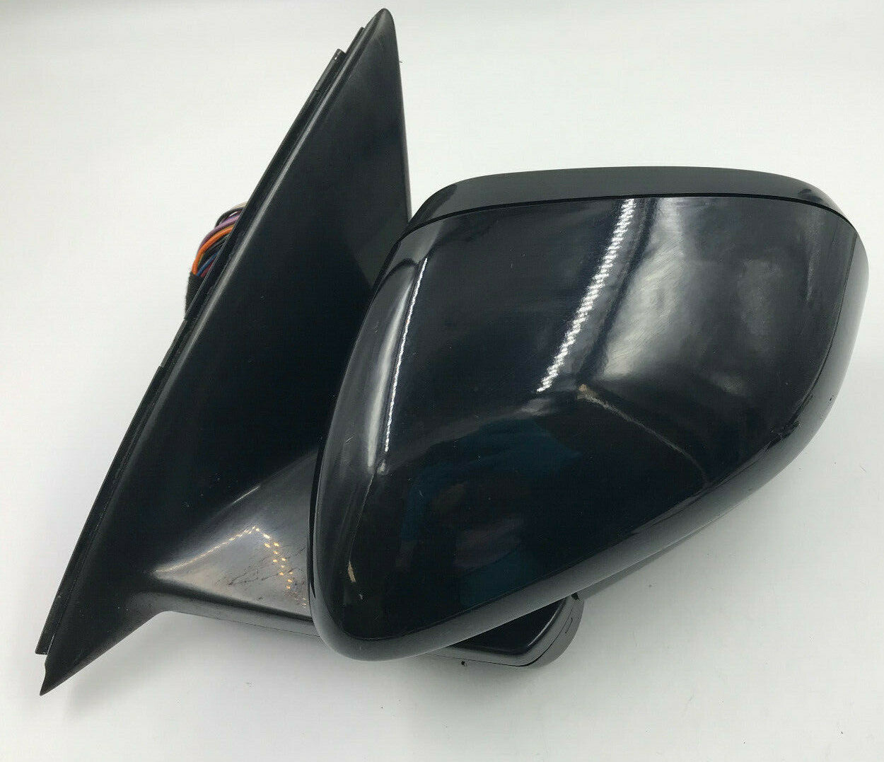 2010-2012 Jaguar XJ Driver Side View Power Door Mirror Black BSA OEM A03B09073