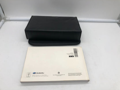 2015 Subaru WRX Owners Manual with Case OEM D01B20027