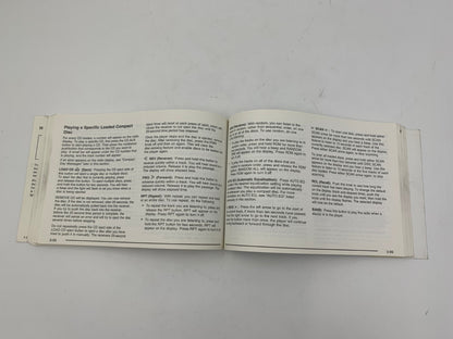 2003 Buick Rendezvous Owners Manual Set OEM