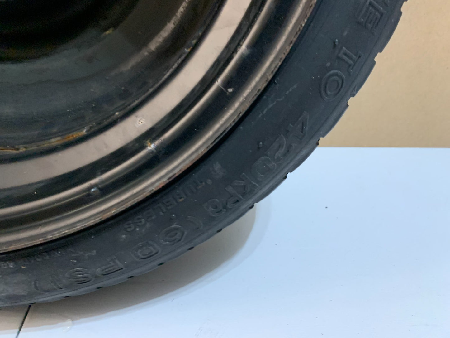 2010-2013 Mazda 3 Mazda3 15" Spare Tire Compact Donut T115/70D15 OEM