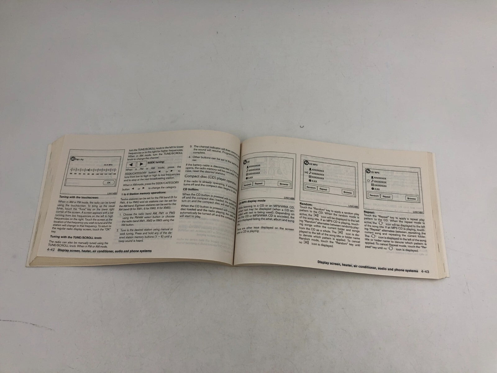 Chevrolet Owners Manual Case Only OEM A03B31049