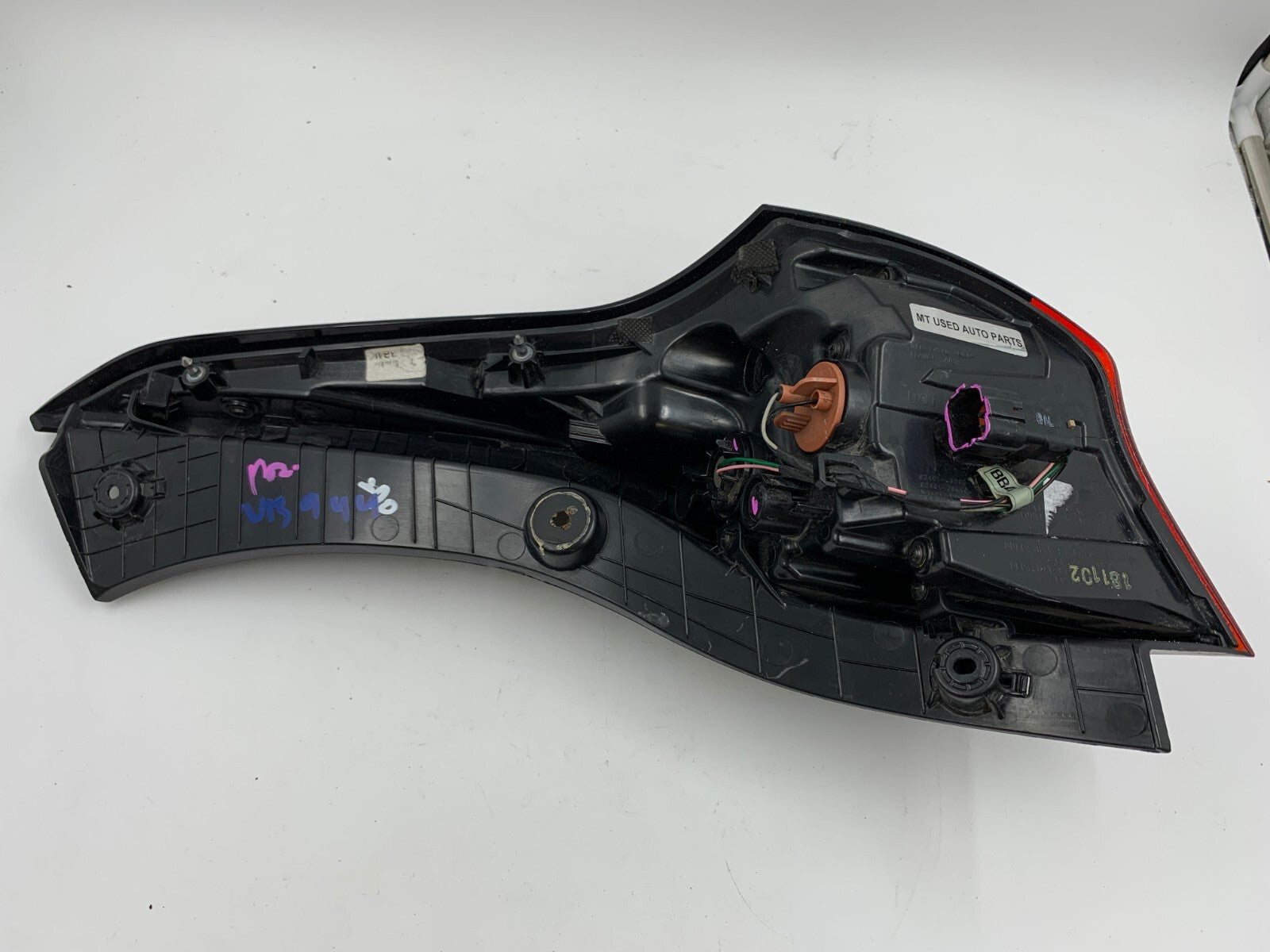 2019-2021 Hyundai Veloster Driver Side Tail Light Taillight OEM E03B60001