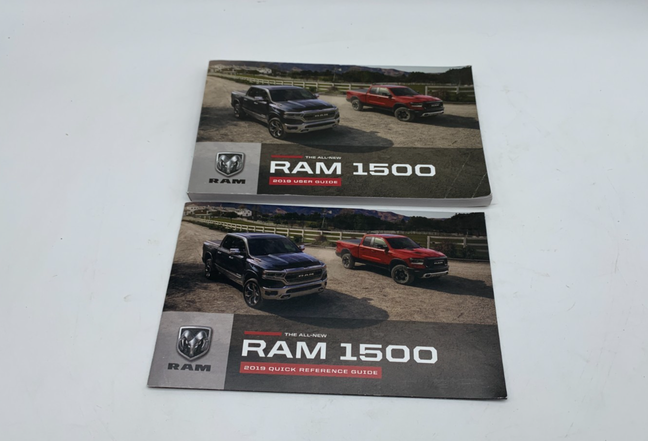 2019 Ram 1500 Owners Manual Set OEM B01B22010
