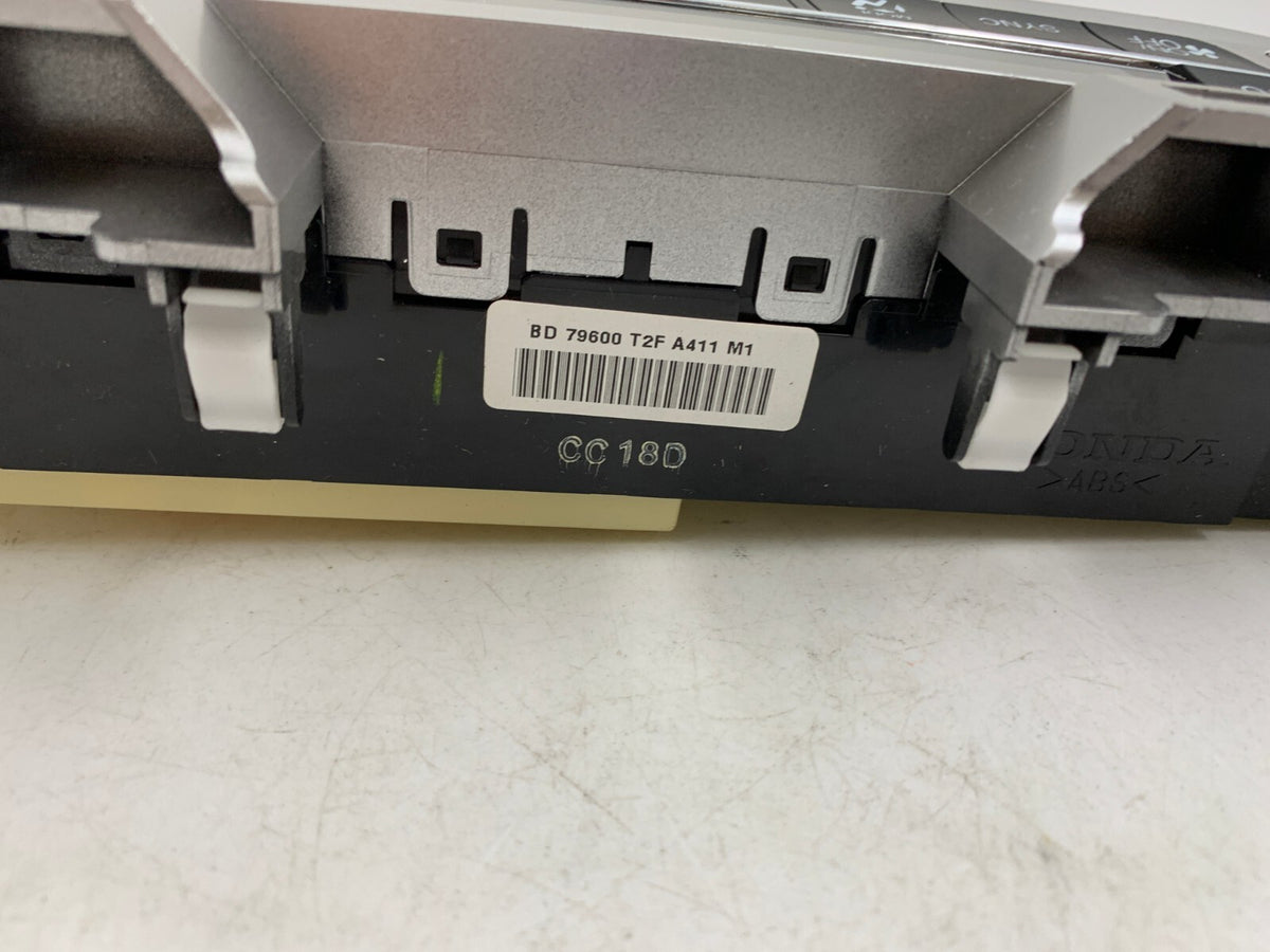 2013-2015 Honda Accord AC Heater Climate Control Unit OEM A03B25042