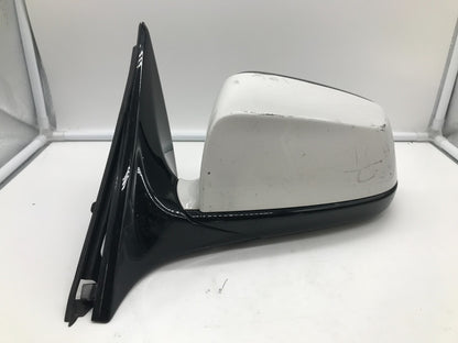 2009-2012 BMW 750i Driver Side View Power Door Mirror White OEM B01B37028