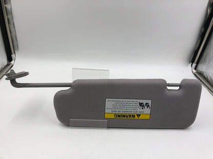 2012-2014 Hyundai Sonata Passenger Sun Visor Sunvisor Gray OEM B01B02002