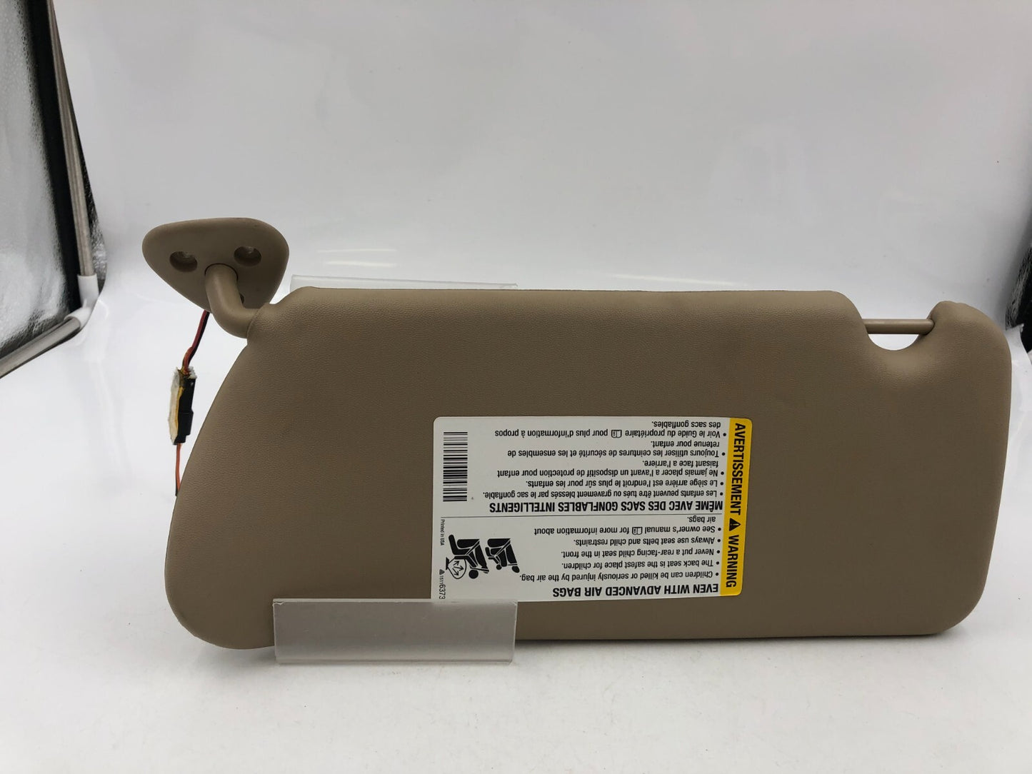 2007-2009 Cadillac SRX Passenger Side Sunvisor Illumination Tan OEM