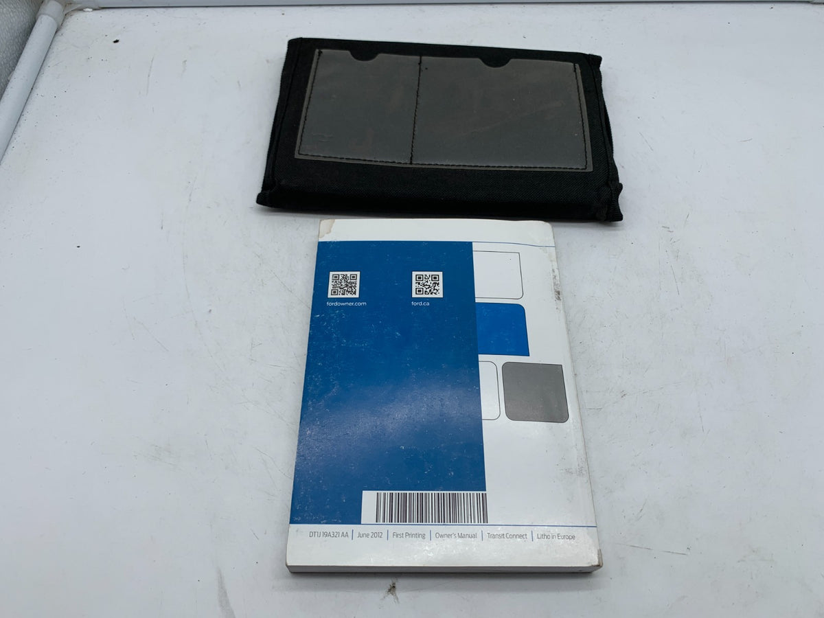 2013 Ford Transit 1500 Owners Manual with Case OEM A02B51005
