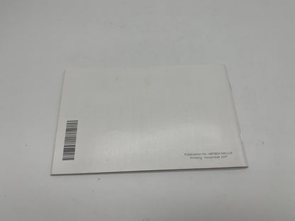 2018 Nissan Altima Owners Manual Set With Case OEM