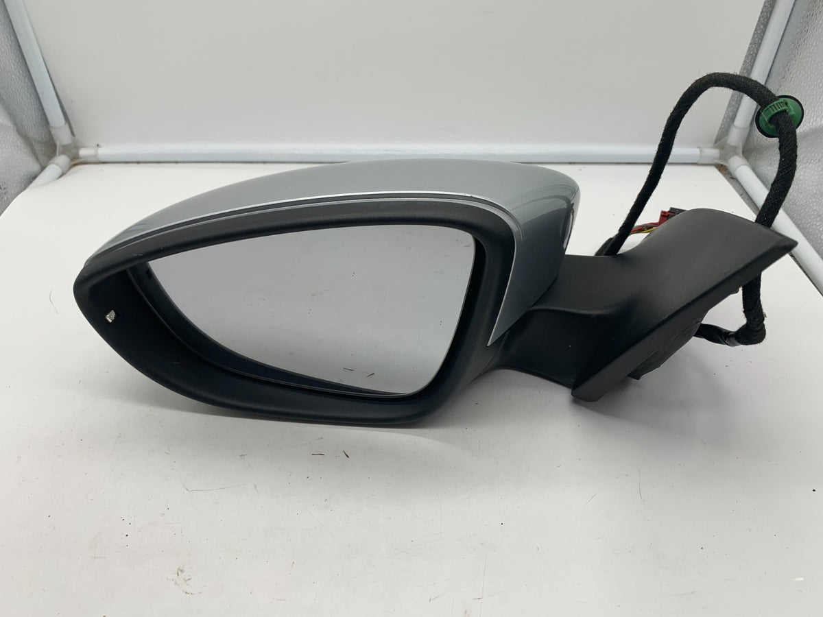 2009-2012 Volkswagen CC Driver Side View Power Door Mirror Silver OEM D01B35031