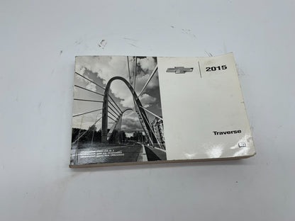 2015 Chevrolet Traverse Owners Manual OEM D03B28008