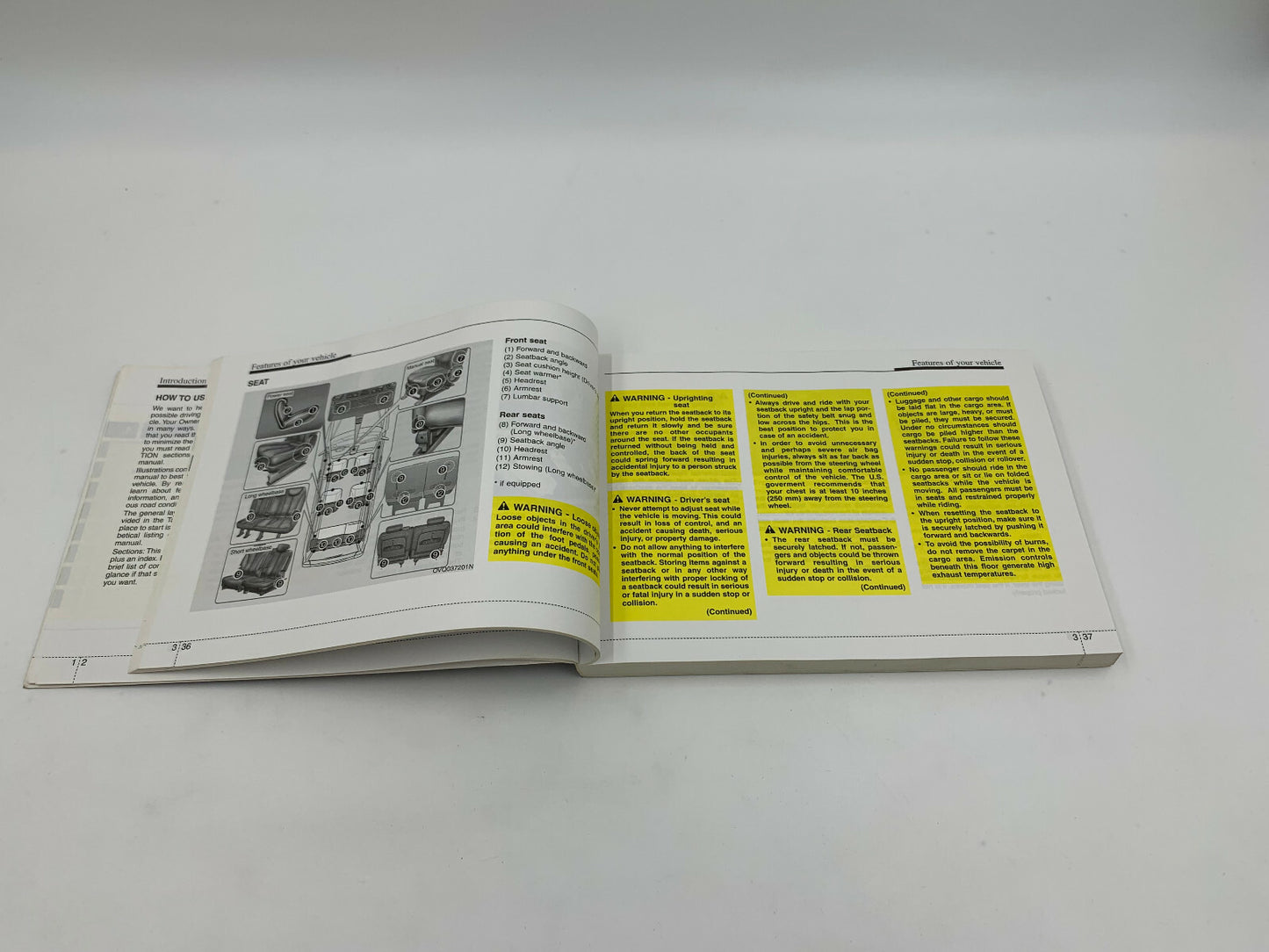 2005 Kia Sedona Owners Manual OEM D04B25083