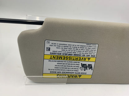 2015-2022 Subaru Legacy Passenger Sun Visor Beige Illuminated OEM C01B37063