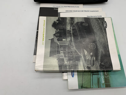 2017 Ford Escape Owners Manual Set with Case OEM