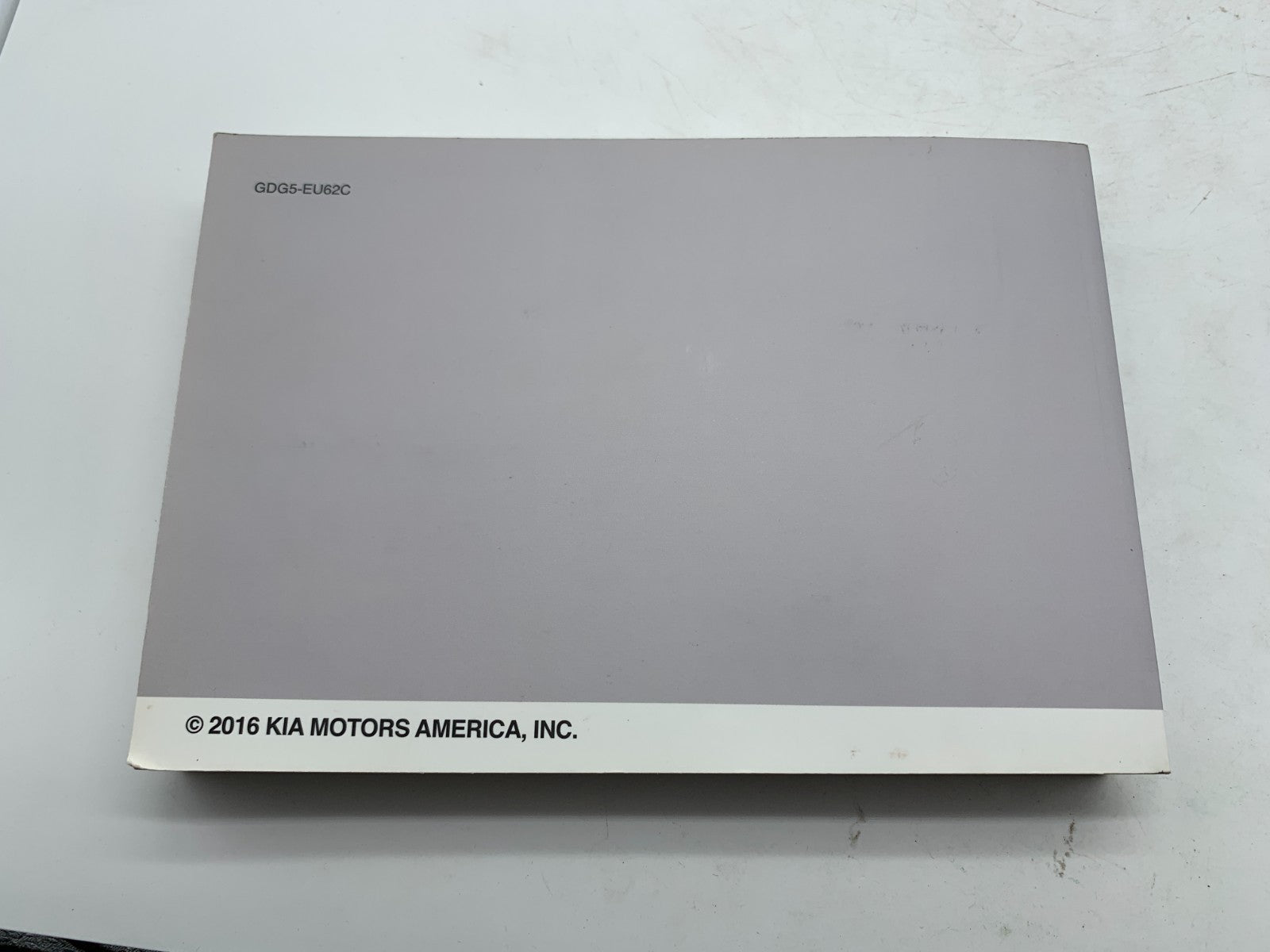 2016 Kia Optima Owners Manual Set with Case OEM A03B32006