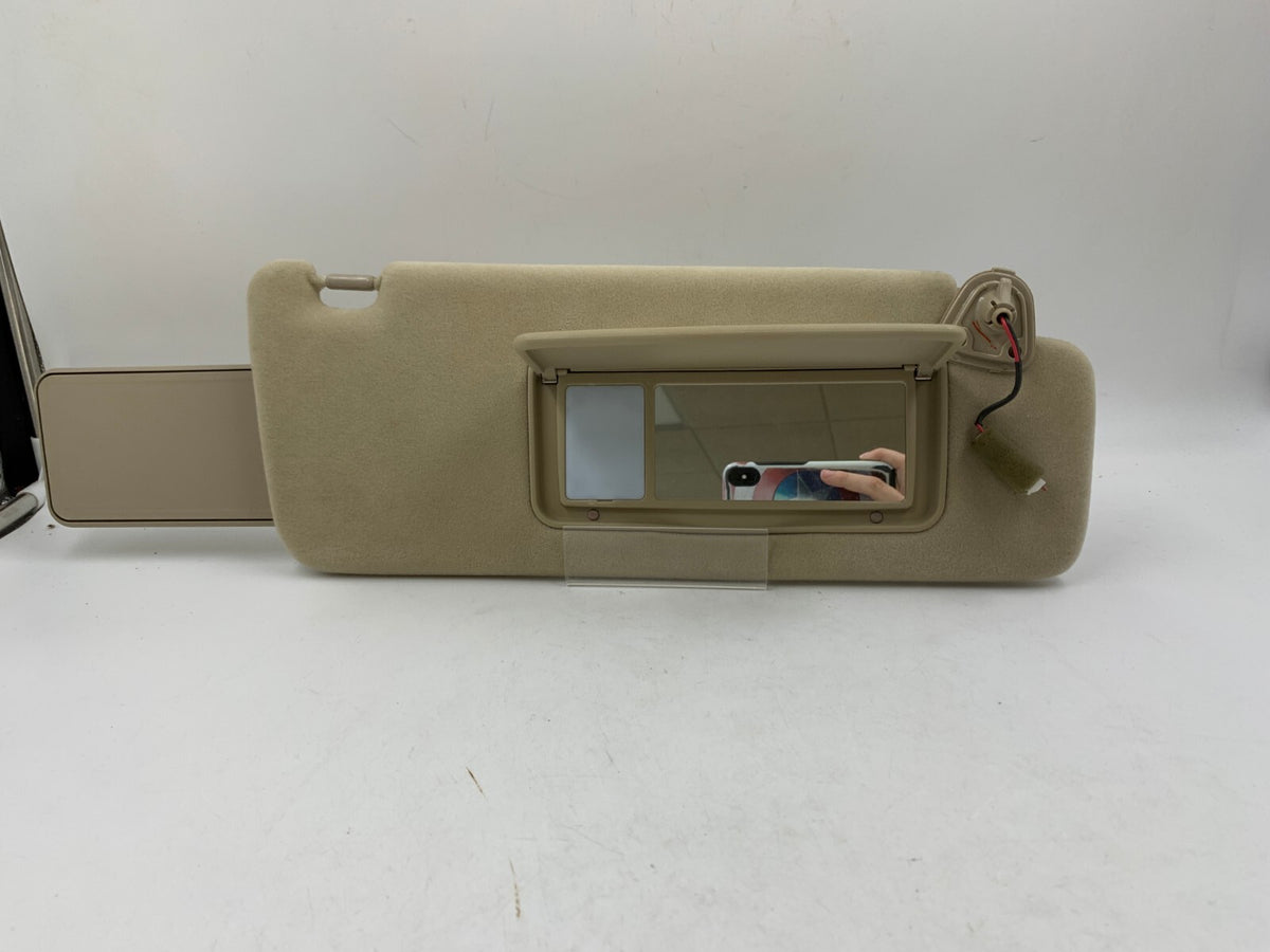 2001-2006 Lexus GS430 Passenger Sun Visor Beige Illuminated OEM D01B01015
