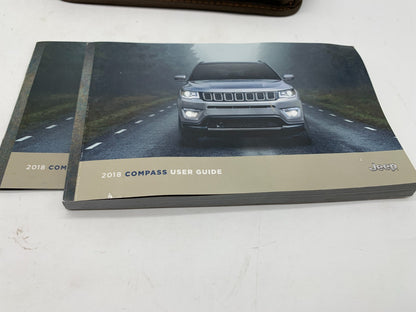 2018 Jeep Compass Owners Manual Set with Case OEM D01B37015