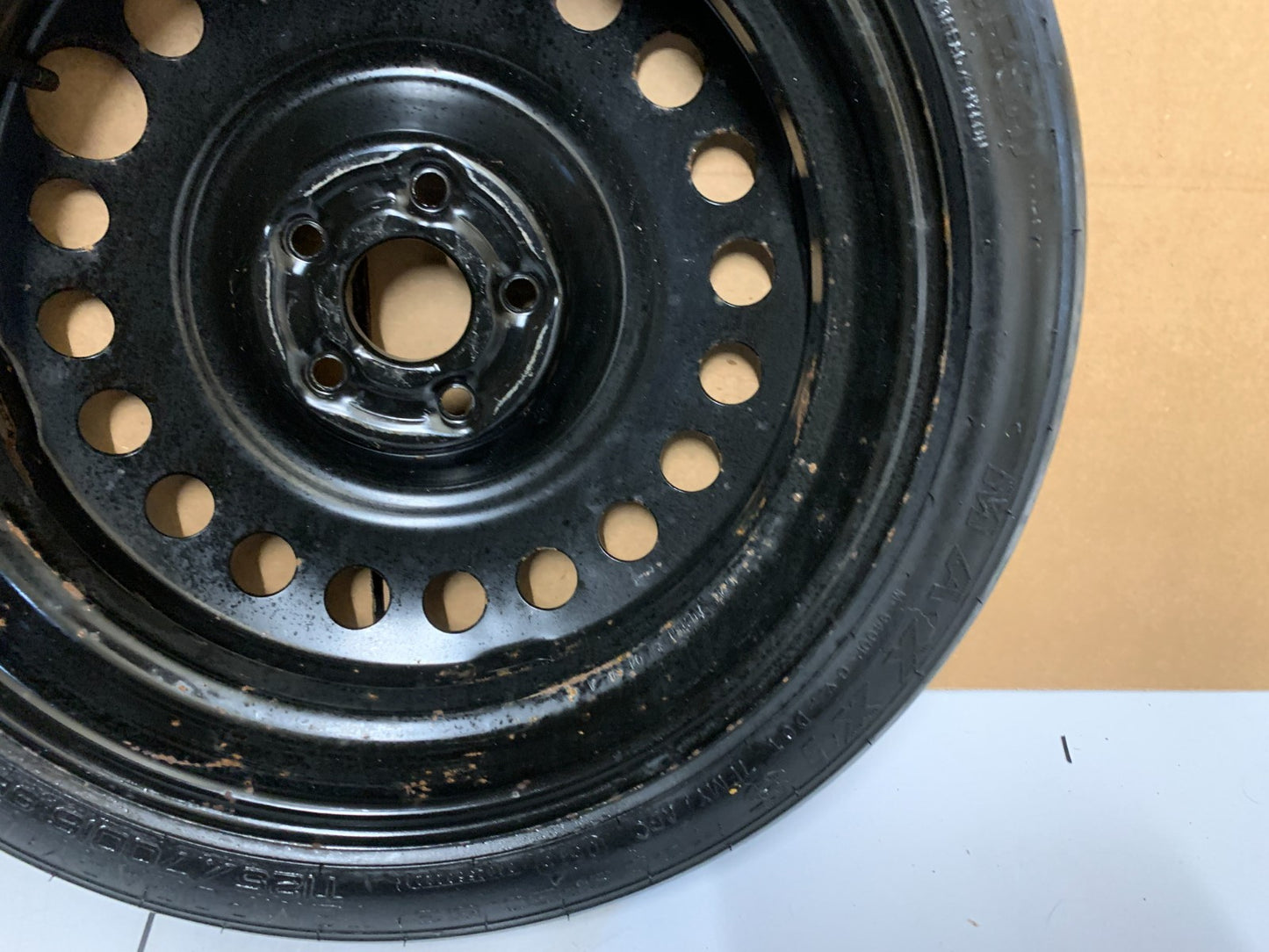 2024-2025 Chevrolet Trax 16" Spare Tire Wheel Compact Donut T125/70D16 96M