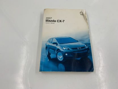 2007 Mazda CX-7 CX7 Owners Manual Set with Case OEM C04B14032