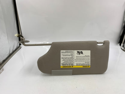 2013-2018 Nissan Altima Passenger Sun Visor Gray Illumination OEM E02B43061