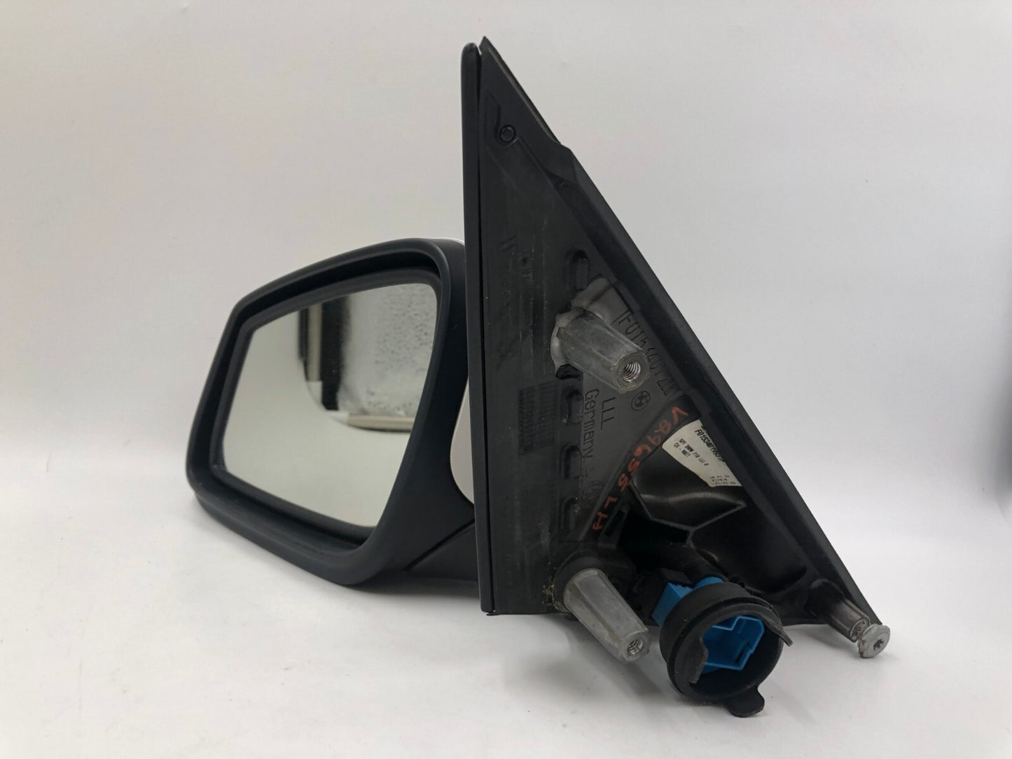 2011-2012 BMW 535i Driver Side View Power Door Mirror White OEM C03B61018