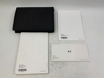 2015 Audi A3 Owners Manual Set with Case OEM B01B40041