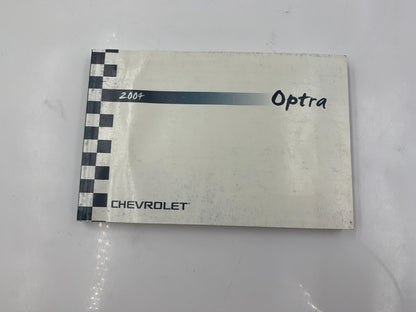 2004 Chevrolet Optra Owners Manual Set OEM D04B58008