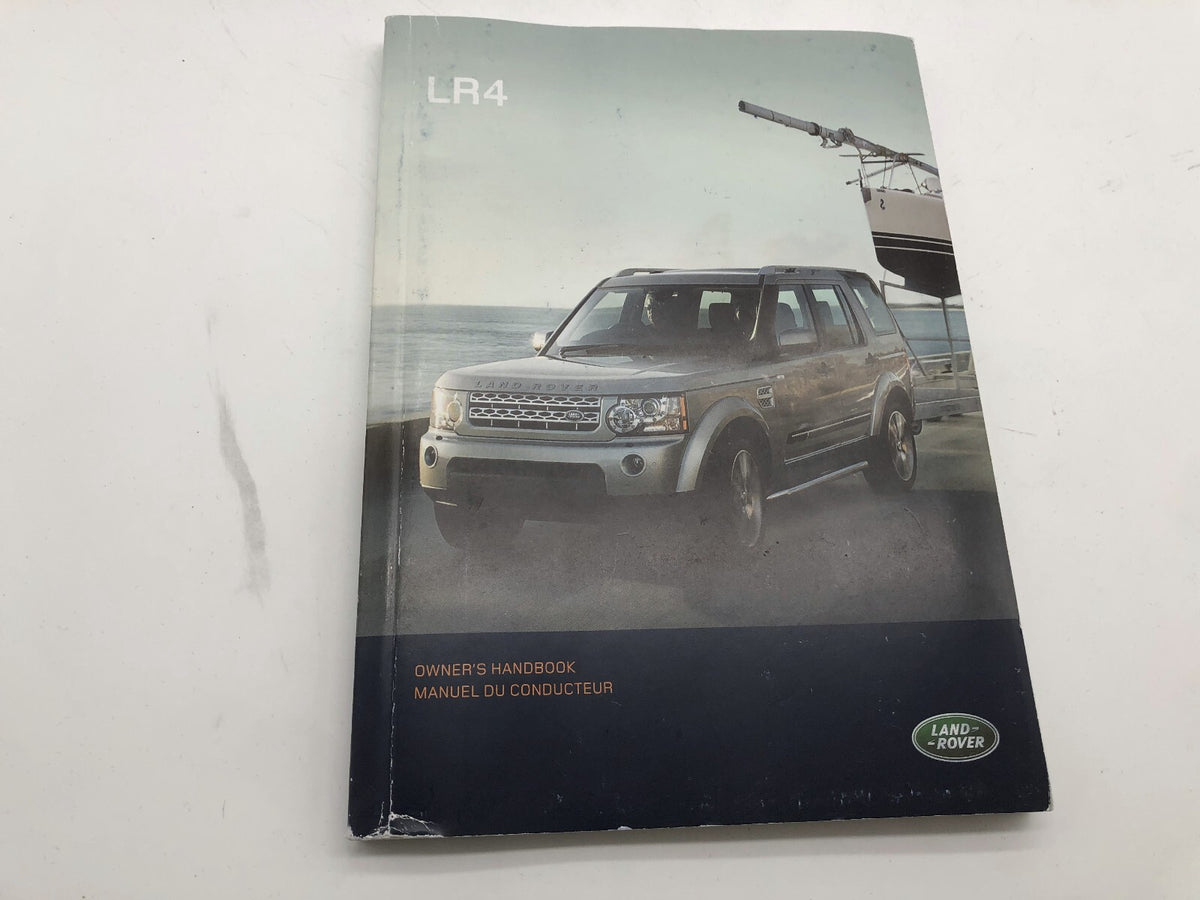 2013 Land Rover LR4 Owners Manual Set with Case OEM R01B20016