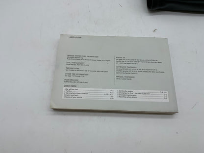 2013 Hyundai Sonata Owners Manual Set with Case OEM B01B27009