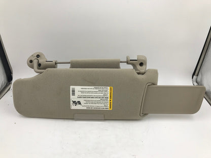 2000 Chevrolet Tahoe Passenger Sun Visor Gray Illuminated OEM B03B50053