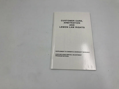 2017 Chrysler 200 Owners Manual with Case OEM C03B29042