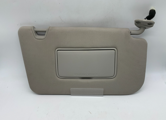 2014-2017 Nissan Rogue Passenger Sun Visor Gray with Illumination OEM A02B49007
