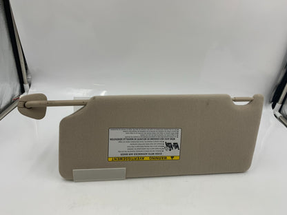 2005-2012 Toyota Avalon Passenger Sun Visor Tan Illuminated OEM B03B22027