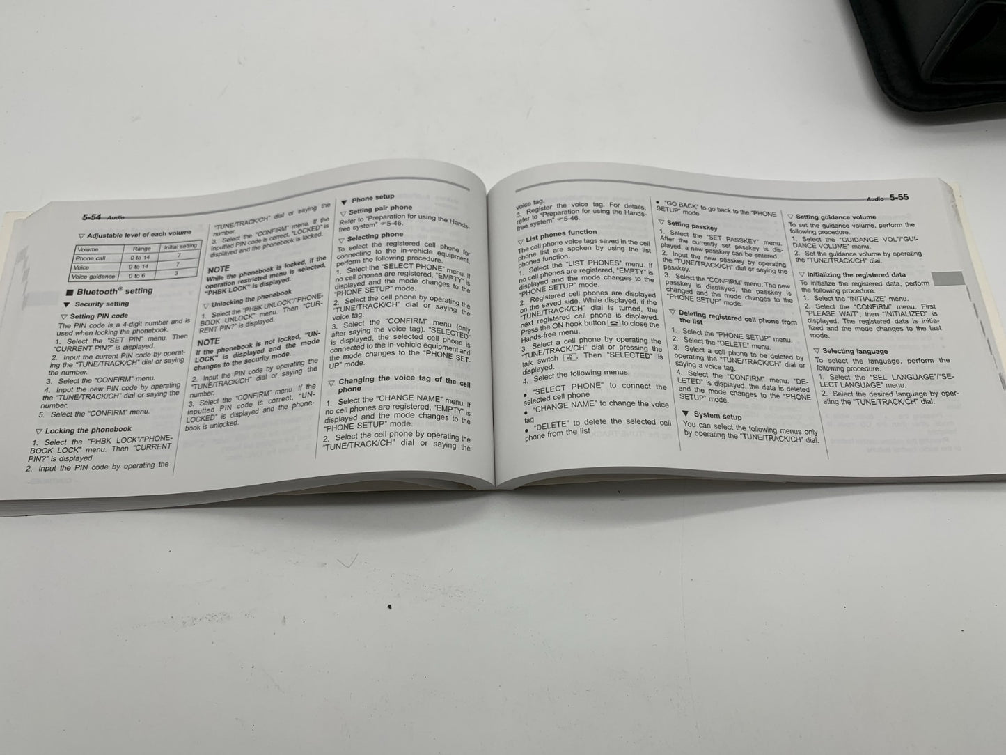 2011 Subaru Forester Owners Manual Set with Case OEM A01B44009