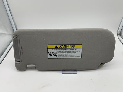 2010-2015 Hyundai Tucson Passenger Sun Visor Gray OEM B03B56027