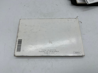 2014 Nissan Maxima Owners Manual Set with Case OEM R01B33019