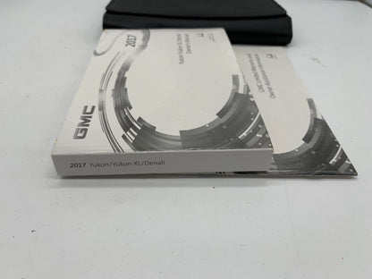 2017 GMC Yukon  Yukon XL Denali Owners Manual Set with Case OEM