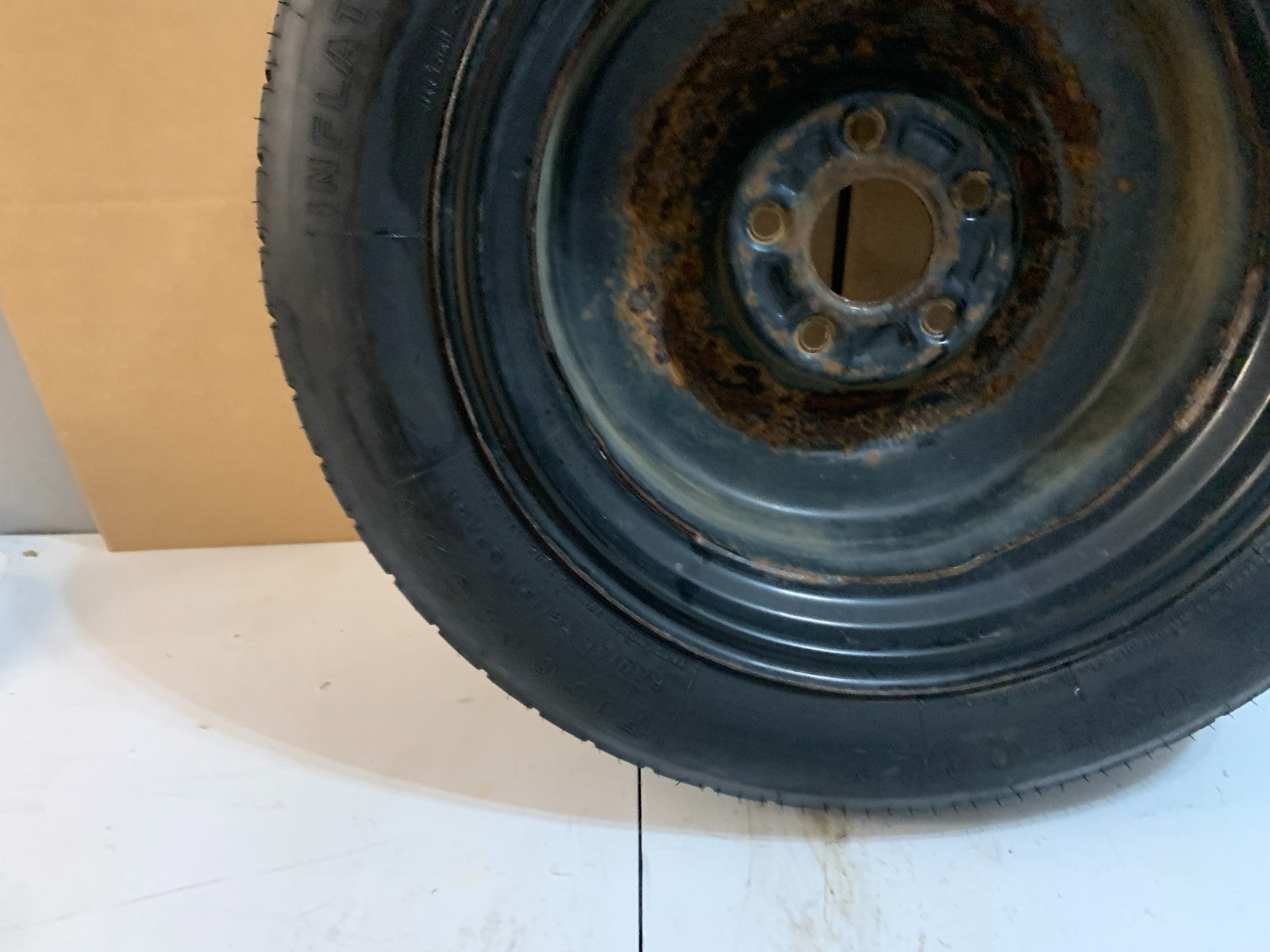 2012-2016 Chrysler Town & Country 17" Spare Tire Wheel Compact Donut T145/80R17
